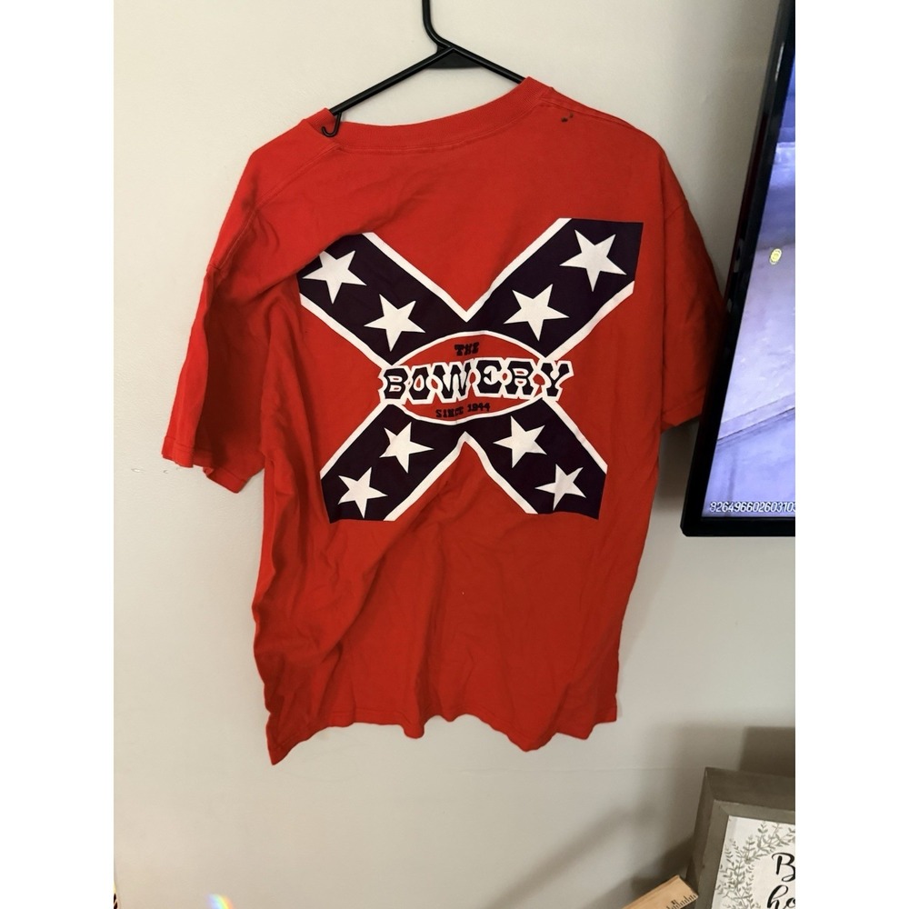 Vintage The Bowery Myrtle Beach Bar Nightlife Club Bar T-shirt XL ALABAMA